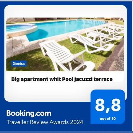 Big Apartment Whit Pool Jacuzzi Terrace